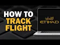 How to Track Etihad Flight Status Quick Tutorial