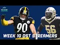 BEST Defenses DST to STREAM off the Fantasy Football Week 10 Waiver Wire TJ WATT BACK