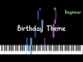 Download Lagu Birthday Theme - Victor Butzelaar (Piano Tutorial)