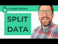 How to Split Cells in Google Sheets