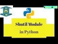 Shutil in Python Python tutorial