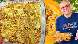 PARMIGIANA di ZUCCA e PATATE con Il Croccante