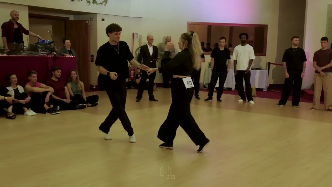 Christoph Steinmaier & Estelle Chardonnens - 2nd place Advanced Jack&Jill - Milan Modern Swing 2025