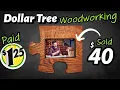 EASY interlocking puzzle picture frames Woodworking Project DIY How To