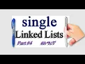 Insert elements at the end for single lined List in data structure part