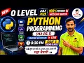 Python Programming M3-R5 1 Day 1 Demo Class MCQ Live Batch O Level July 2026 GyanXp