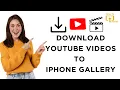 EASY How To Download YouTube s to iPhone s Photos Gallery