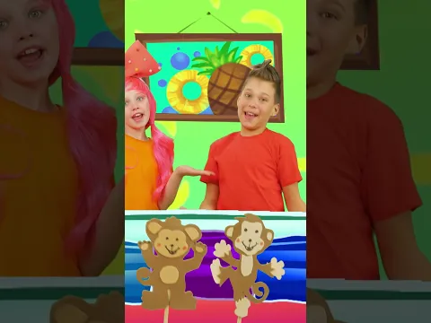 🐵🎶 Five Little Monkeys Song! Fun Nursery Rhymes for Kids 🌈✨