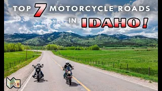 BEST Motorcycle Roads in IDAHO Top 7 Rides
