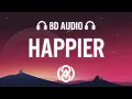 Download Lagu Olivia Rodrigo - happier (Lyrics) | 8D Audio 🎧