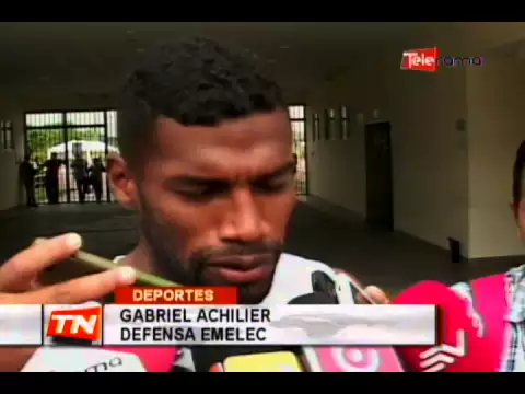 Emelec entrenó en el Cristian Benítez