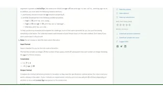 Hackerrank 30 Days of Code Day 4 Class Vs Instance