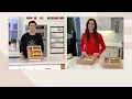 Cella Bamboo Zip Top Food Storage Bag Organizer on QVC
