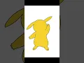 Draw Pikachu using Python turtle