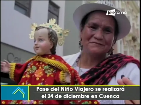 Pase del Niño Viajero se realizará el 24 de diciembre en Cuenca