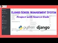 Django School Management System Project with Source Code