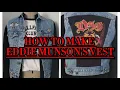 HOW TO Eddie Munson s Vest STs4