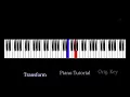 Transform Daniel Caesar Piano Tutorial