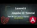 Edit and Update Form data Angular JWT Token with Edit form Laravel Angular Tutorial Part-38