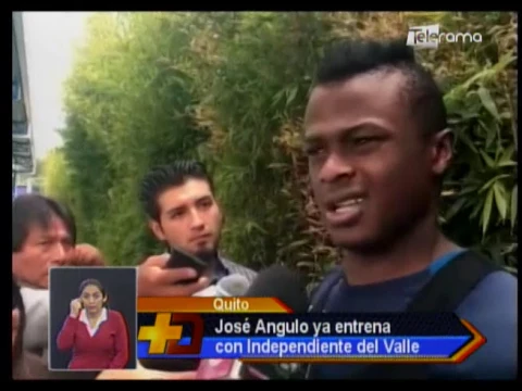 José Angulo ya entrena con Independiente del Valle
