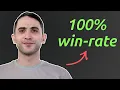 My Python strategy with 100 win-rate live results