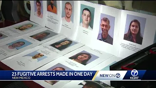 AG says 23 fugitives arrested under new statewide violent fugitive roundup
