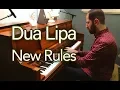 Download Lagu Dua Lipa - New Rules [Piano Cover]