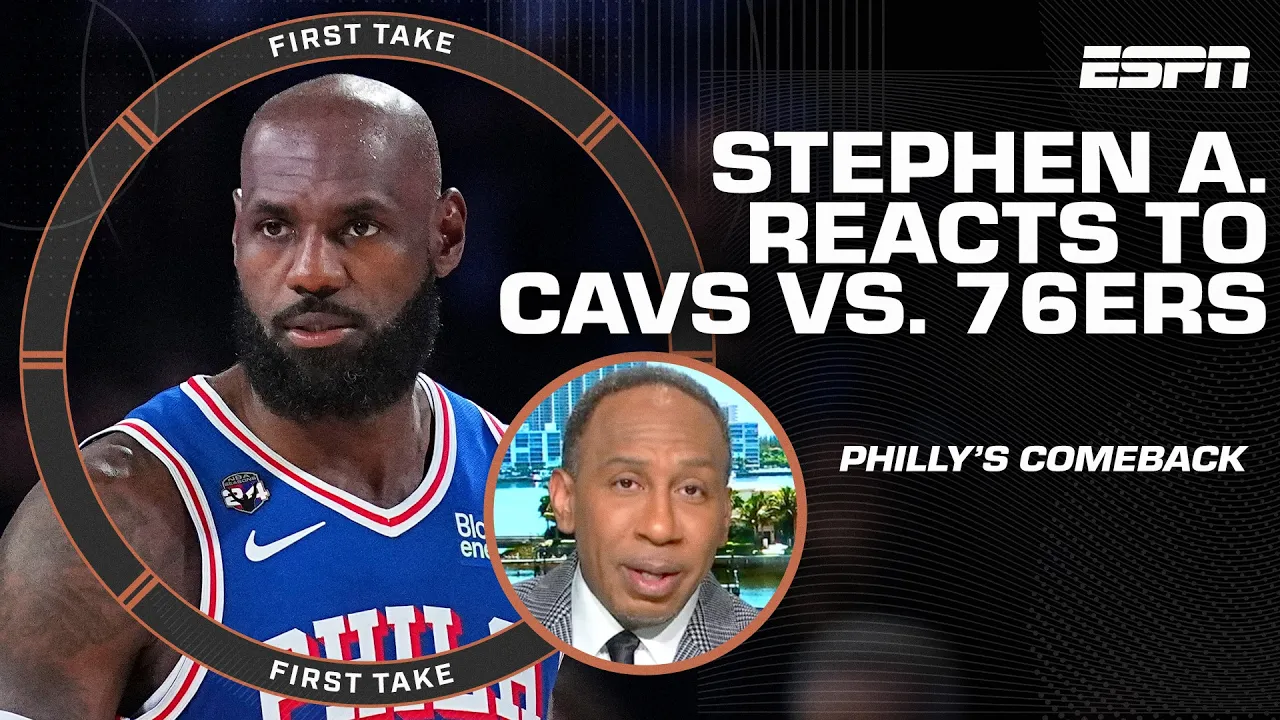 Why Stephen A. has 'no faith' in the Cleveland Cavaliers after loss to 76ers 👀 | First Take