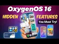 OnePlus OxygenOS 16 New Hidden Features You Must Try Android 16