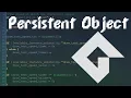 GameMaker Studio 2 Persistent Object Tutorial