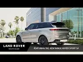 Meet the 2024 Range Rover Sport SV