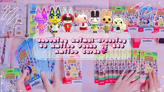 Animal Cross Amiibo Unboxing Another 40 Packs 240 Amiibo Cards To Complete My Collection