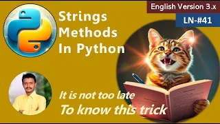 LN41 Strings Methods Capitalize Casefold Count Centre Endswith Startswith In Python3 Versions