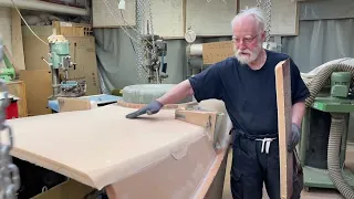 9 May 2023 Laminating deck to hull