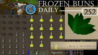 81 Herblore implies Saradomin Brew - Daily Runescape Ironman 252