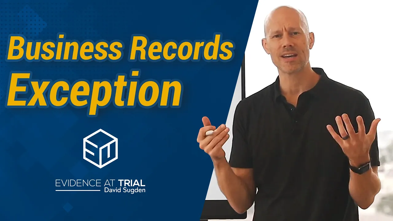 Business Records Exception to Hearsay: Legal Standards & Trustworthiness