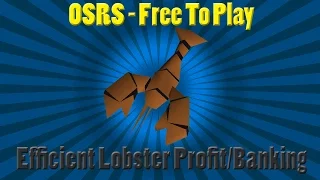 OSRS F2P - Lobster Fishing Efficiency