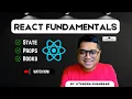 React Fundamentals State Props and Hooks 03