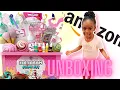 AMAZON ICE CREAM SLIME KIT Lets Unbox And Play It s A Family