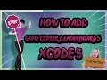 how to add game center leaderboards - xcode 5 game center leaderboard tutorial read description