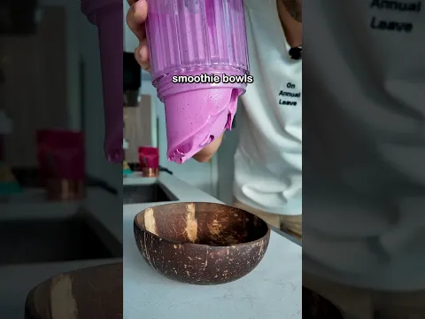 I blended 1100 smoothie bowls and learned this.