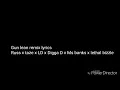 Gun lean remix lyrics Russ x Taze x LD x Digga D x Ms Banks x Lethal Bizzle