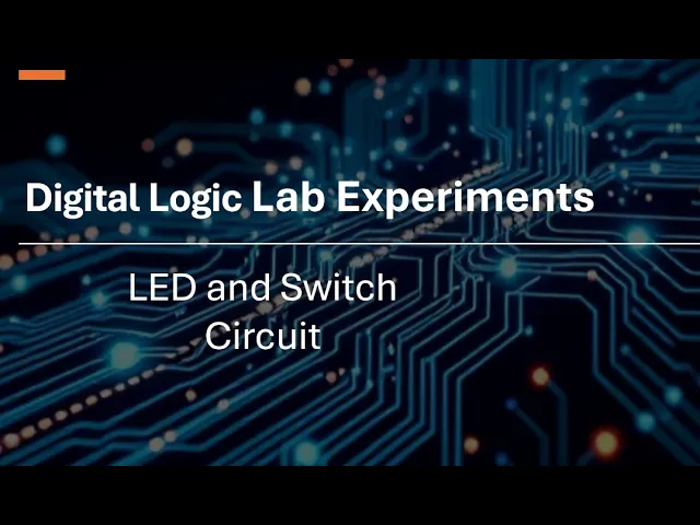 LED and Switch Circuit - Part 1