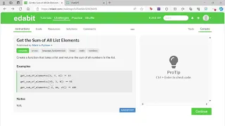 Python Tutorial for Beginners - Edabit