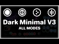 I made the cleanest looking mixed skin osu Dark Minimal V3