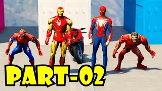 SPIDERMAN  🆚 ZOMBIE IRONMAN😱PART- 2 | Who will Win? | #spiderman #hulk #goku #ironman