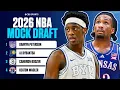 2026 NBA Mock Draft Darry Peterson goes No 1 to the Kings Dybantsa at No 2 to the Pacers