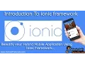 How to Install Ionic Framework cordova in Windows