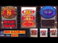 NICE WINS! Rare Blazing 777 slot! Triple Double Dollars + Double Diamond Deluxe + Super Times Pay!