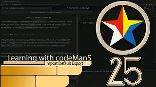 JavaScript ES6 25 Import a Default Export FreeCodeCamp